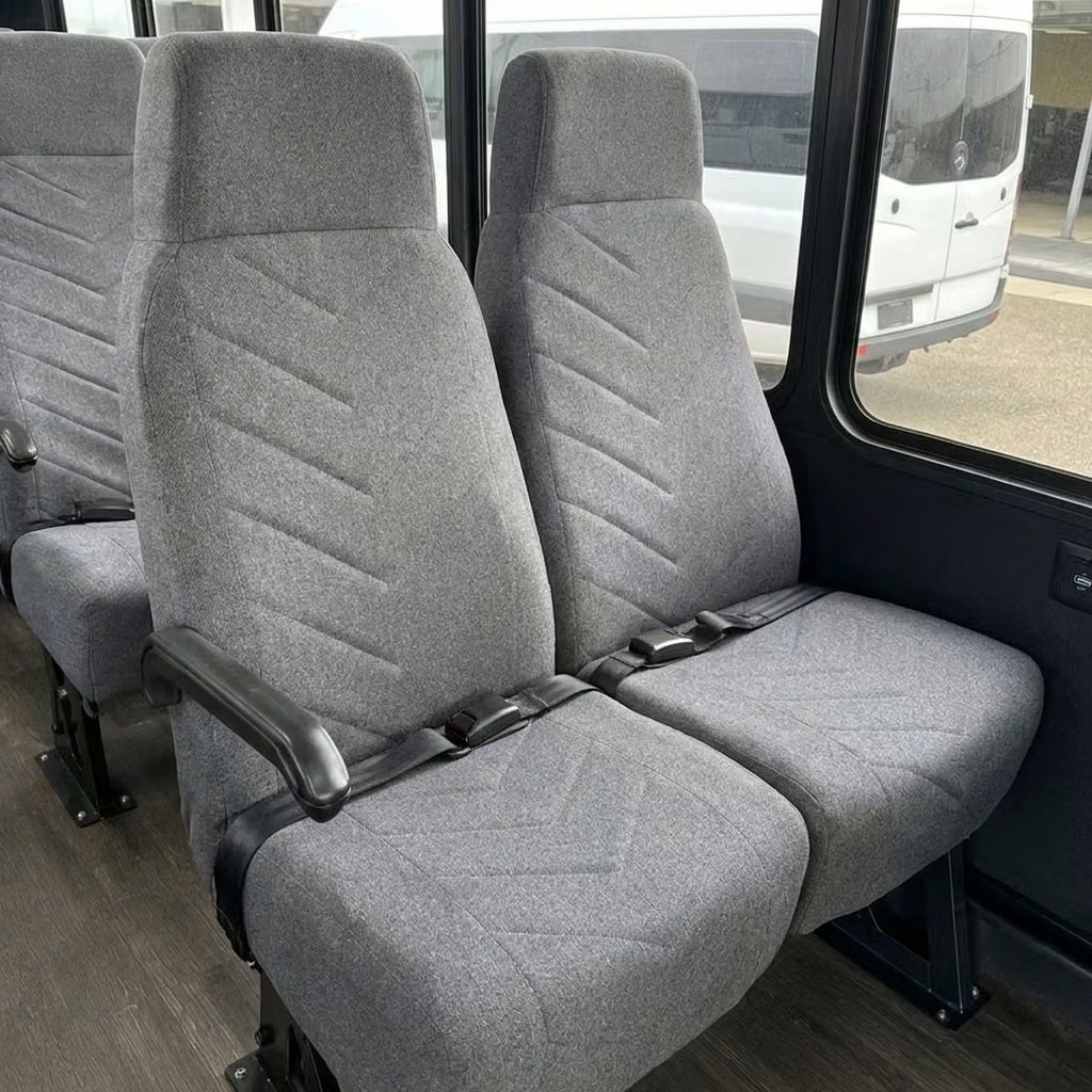 greenfield 18 passenger minibus high back seats