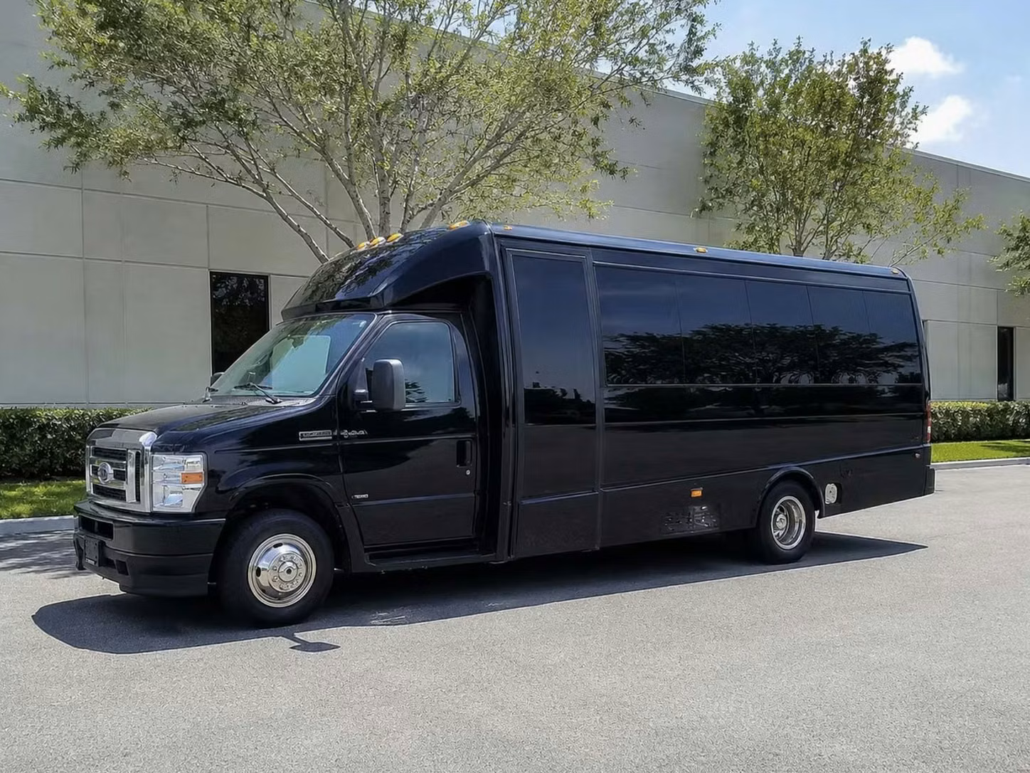 greenfield 18 passenger minibus rental