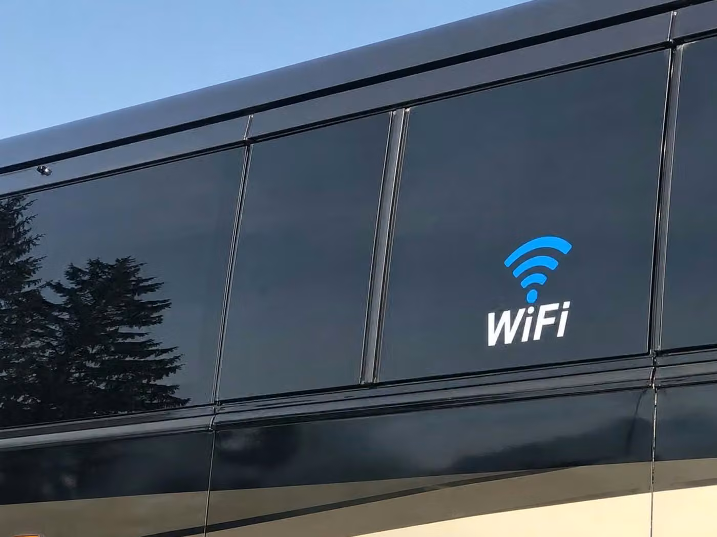 greenfield 56 passenger charter bus wifi