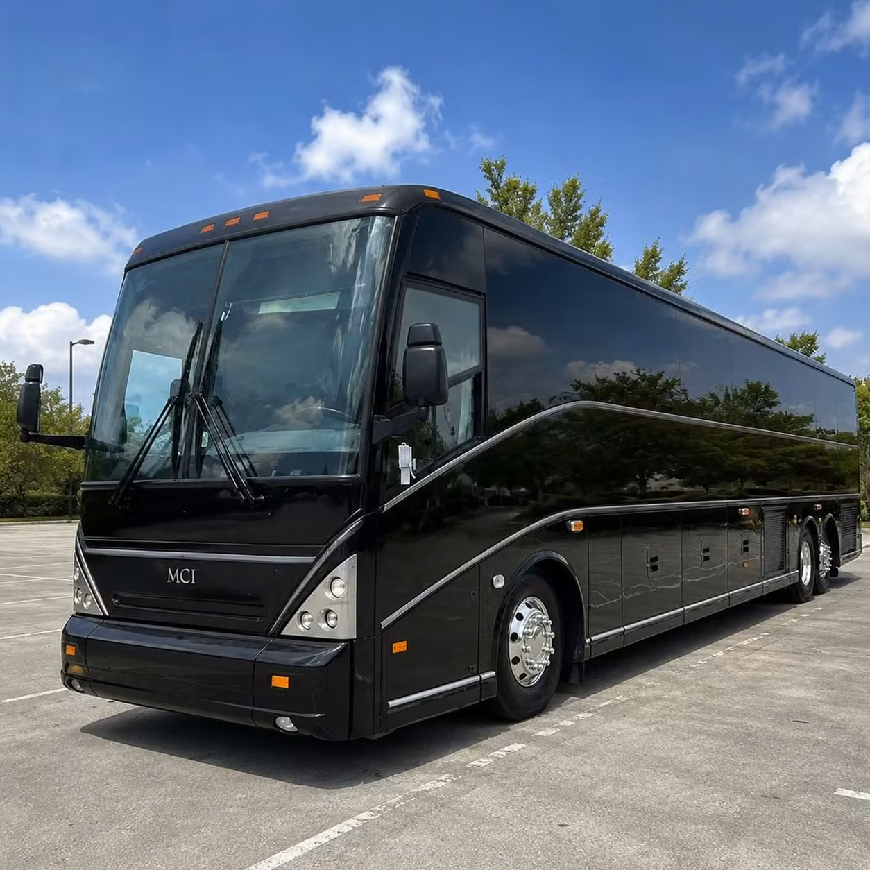 greenfield bus rentals for senior class trips