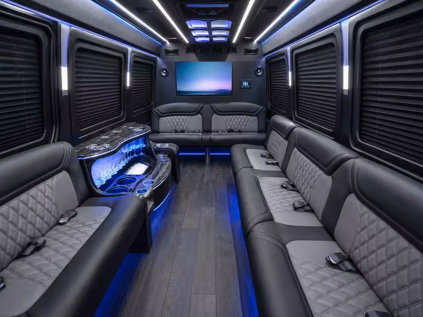 greenfield charter buses for corporate events
