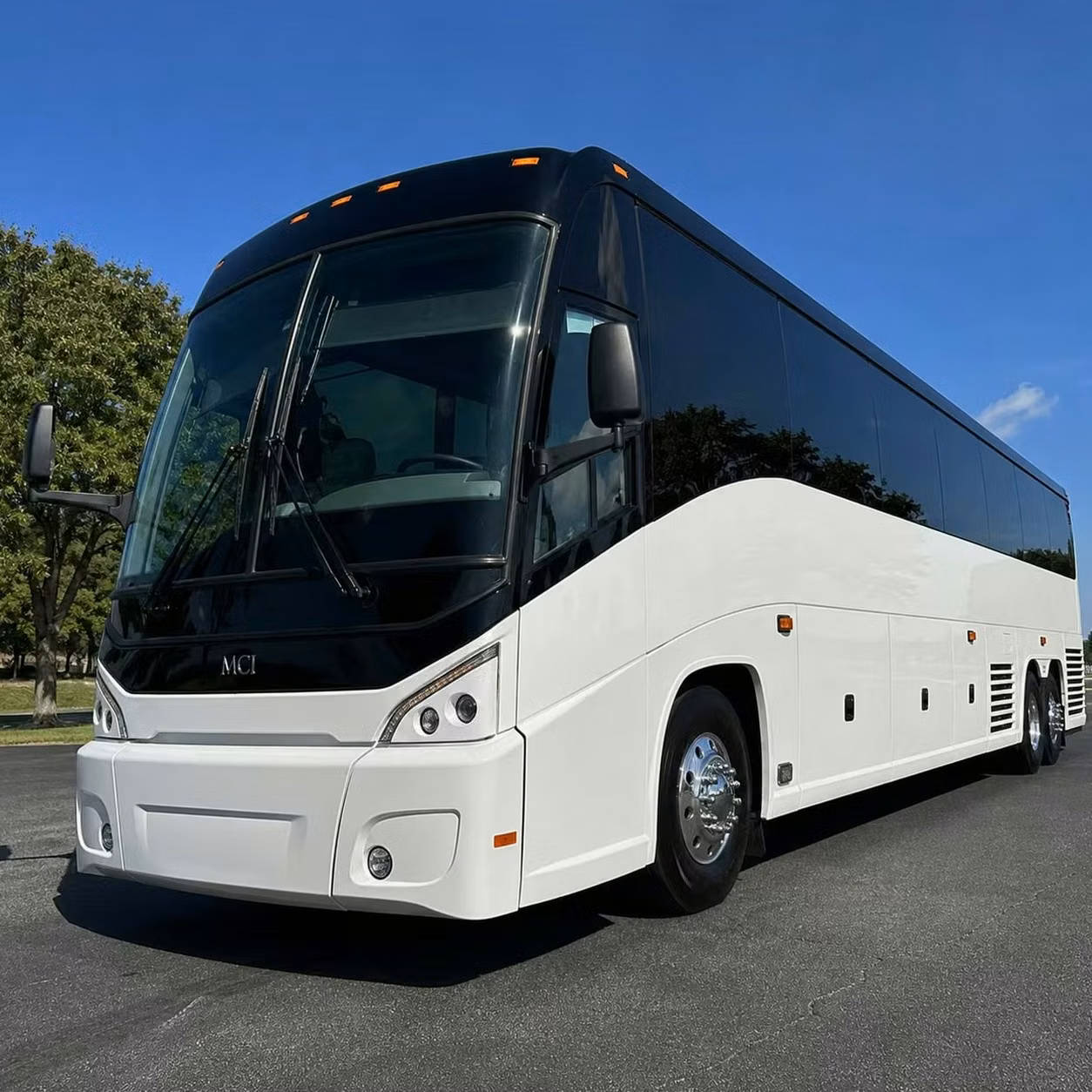greenfield party buses and shuttles for pre show dinners and group outings