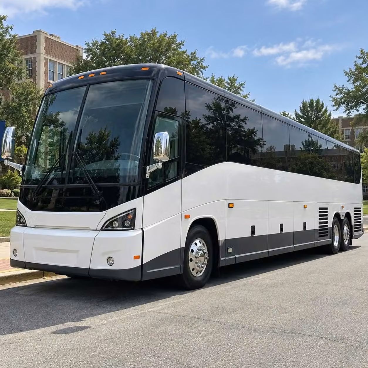 greenfield private season long bus service for teams